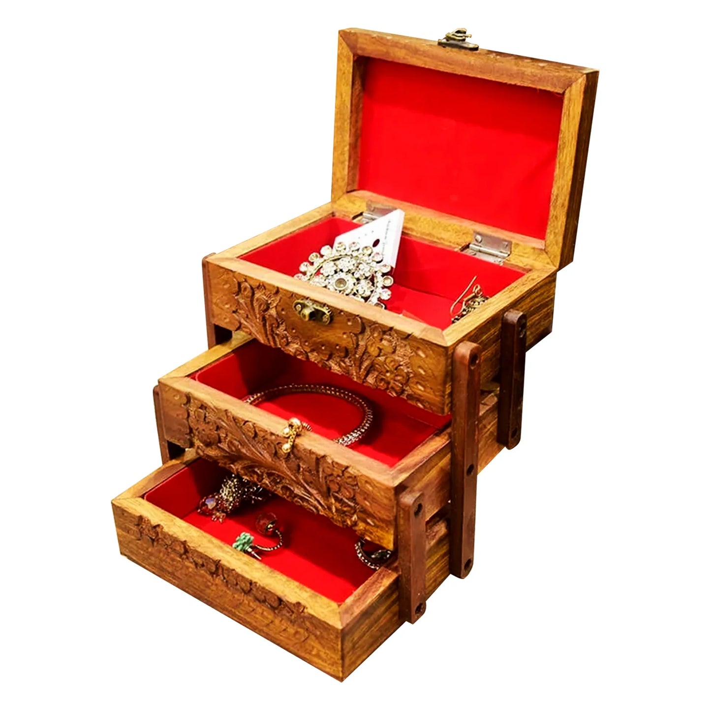 Pure Wood Jewellery Box