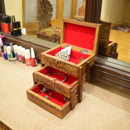 Pure Wood Jewellery Box